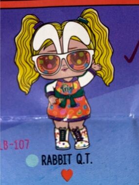Lol Surprise Mini Bites Rabbit Q.T.